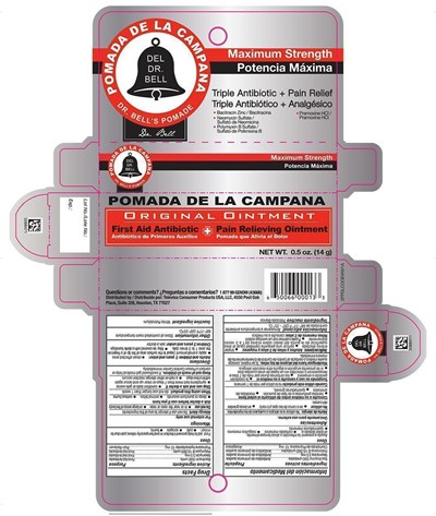 Principal Display Panel – Carton Label (Genomma Triple Plus Carton 0)